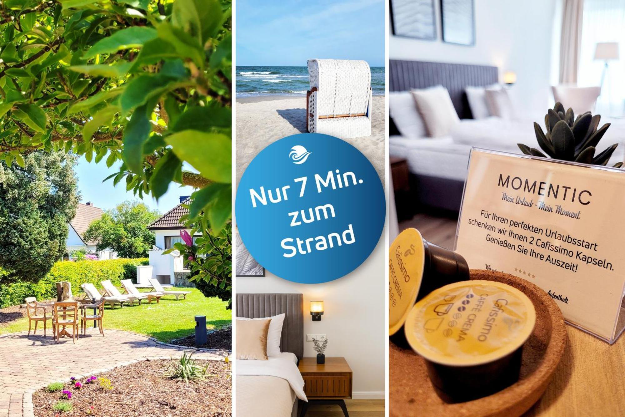 Hochwertige Ferienwohnung Mit Sonnenterrasse & Gartenblick, Nur Wenige Gehminuten Zum Strand Scharbeutz Kültér fotó